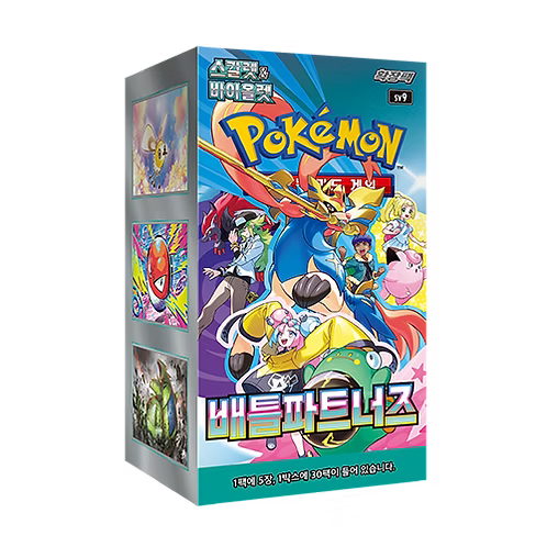 Pokémon Korean Battle Partners [sv9]: Booster Box (30 Packs)