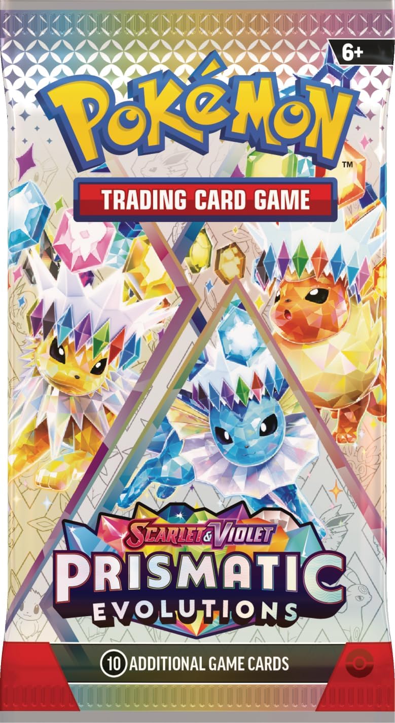 Pokémon TCG: Scarlet & Violet-Prismatic Evolutions Booster Bundle (6 Packs)