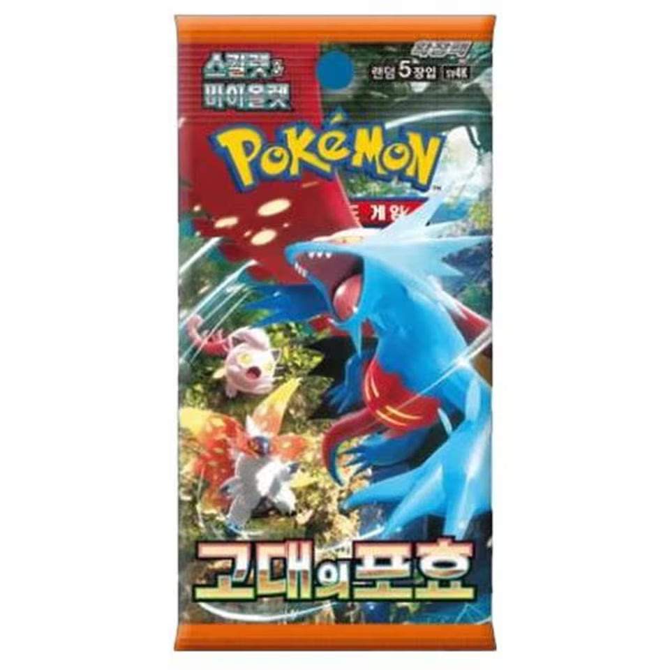 (KOREAN) Pokemon Ancient Roar Booster Pack