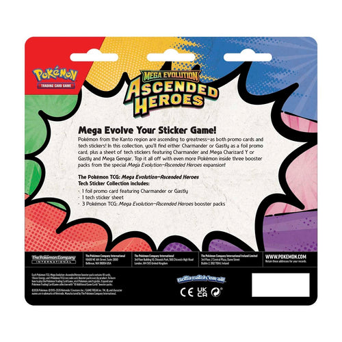 Ascended Heroes Tech Sticker Collection - Gastly