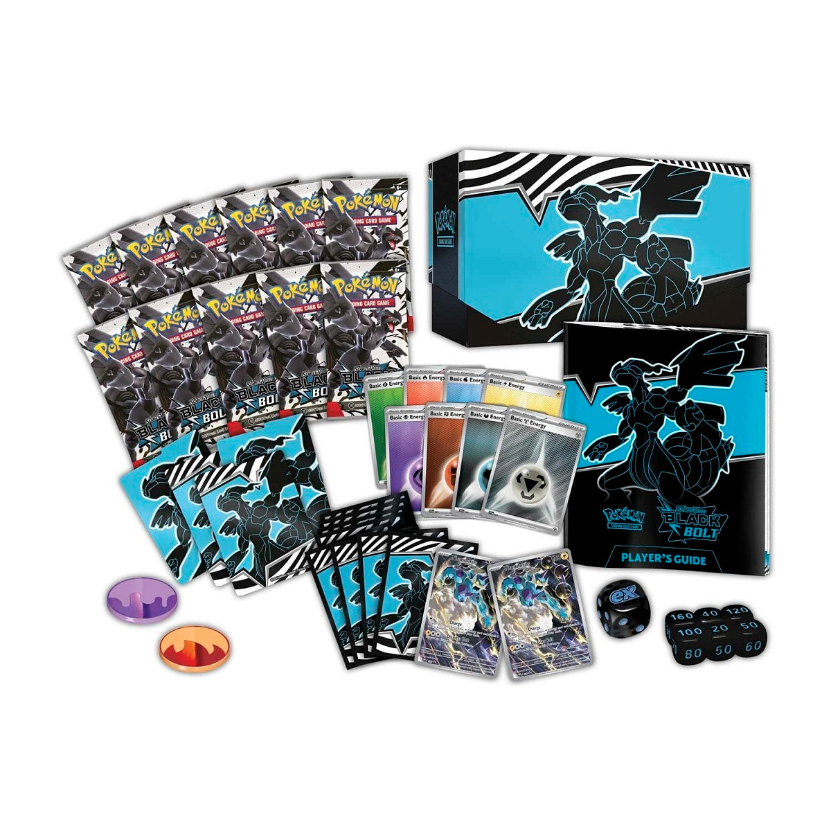 Pokémon TCG: Scarlet & Violet Black Bolt Pokemon center Elite Trainer Box ETB