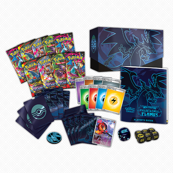 Pokémon TCG Phantasmal Flames ETB Elite Trainer Box