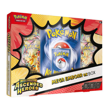 Pokemon TCG Mega Evolution Ascended Heroes Mega Emboar ex