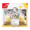 Pokémon TCG: 30th Celebration Eevee Card with 2 Booster Packs & Coin -Pre-Order