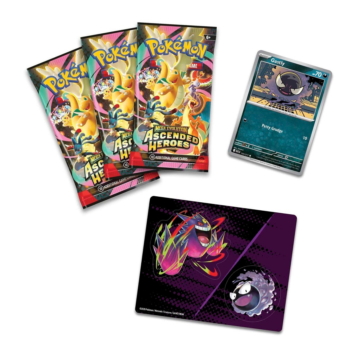 Ascended Heroes Tech Sticker Collection - Gastly