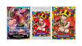 Monkey D. Luffy 4th Anniversary – P-110 Promo Card + Anniversary Leader Card – Sealed