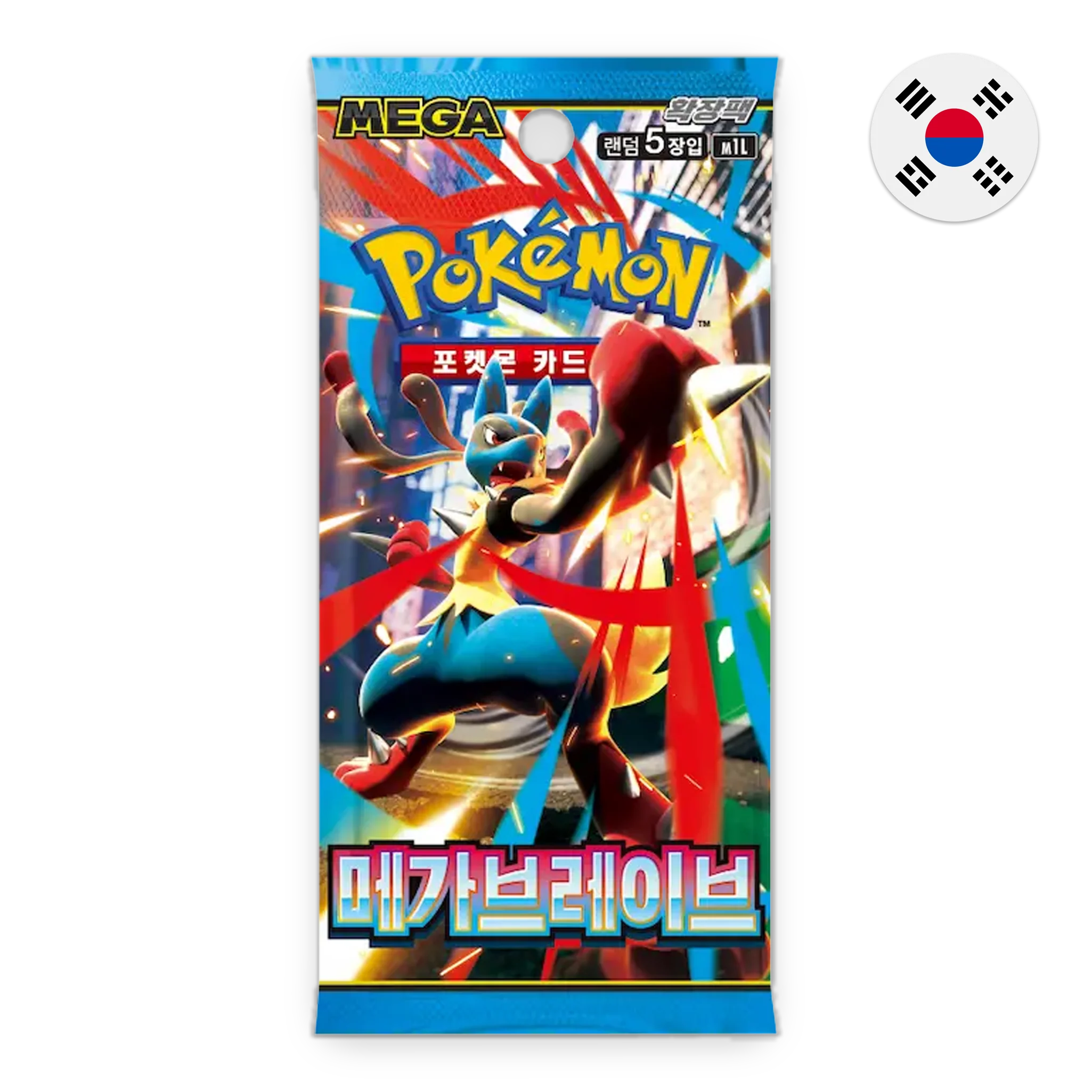 Pokemon TCG: Mega Brave M1L - Korean Booster Box (30 Packs)