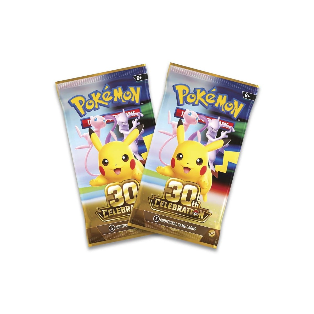 Pokémon TCG: 30th Celebration Eevee Card with 2 Booster Packs & Coin -Pre-Order