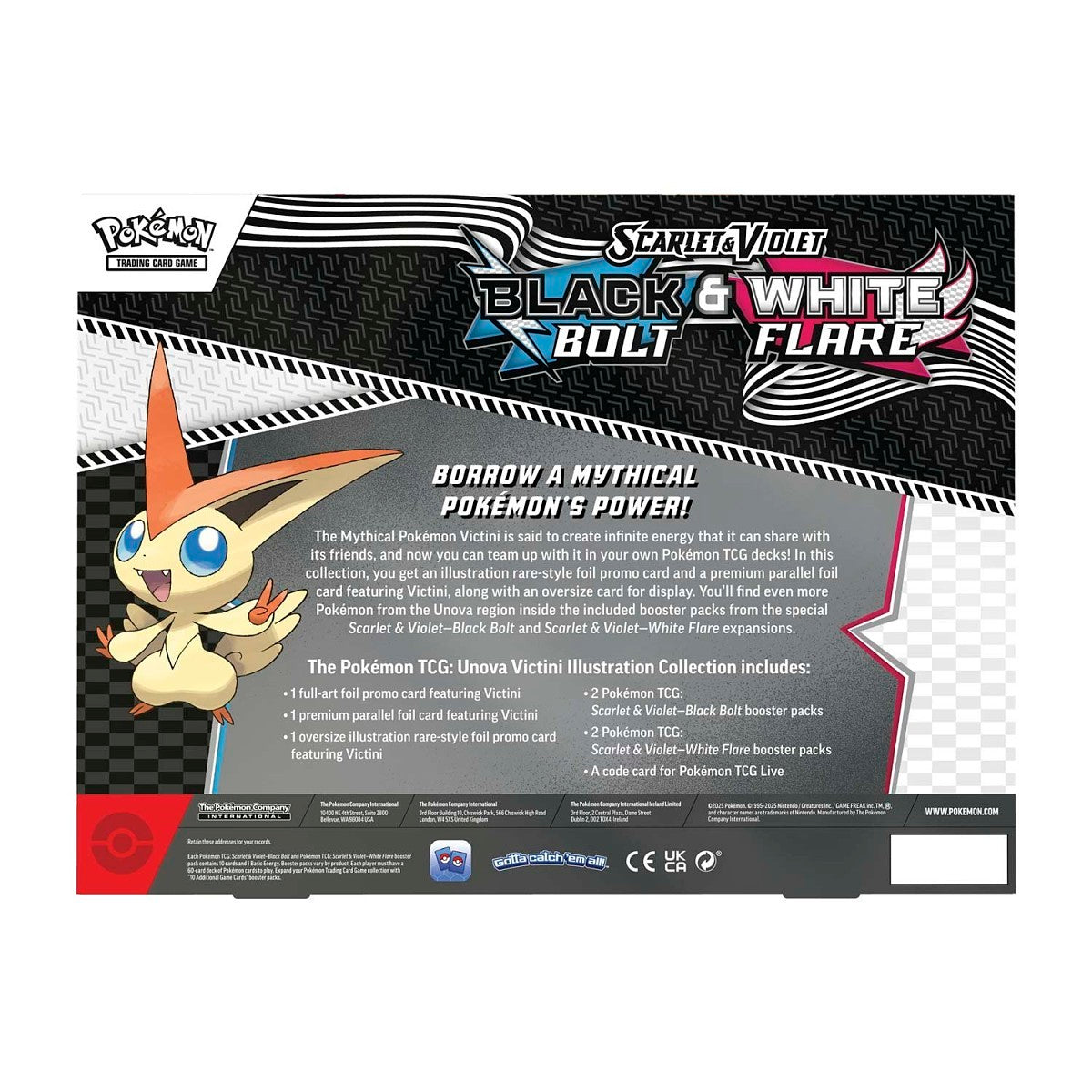 Pokémon TCG Unova Victini Illustration Collection