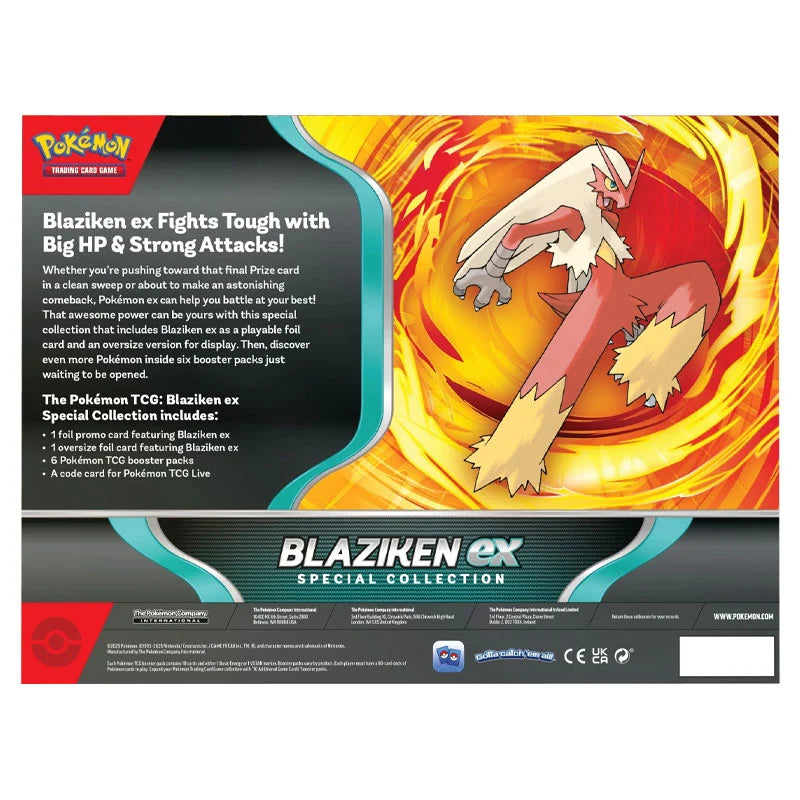 Pokémon TCG: Blaziken ex Box
