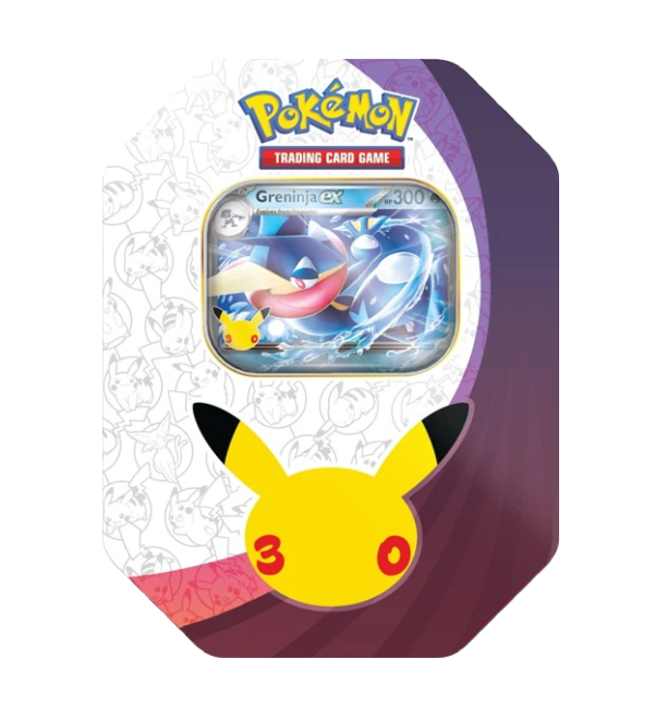 Pokemon 30th Anniversary Celebration Greninja EX Tin
