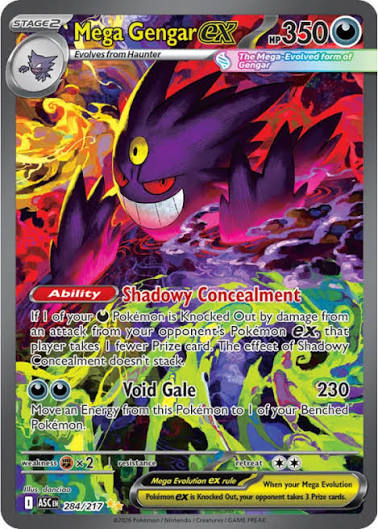 Pokémon TCG: Mega Evolution-Ascended Heroes Booster Bundle (6 Packs)