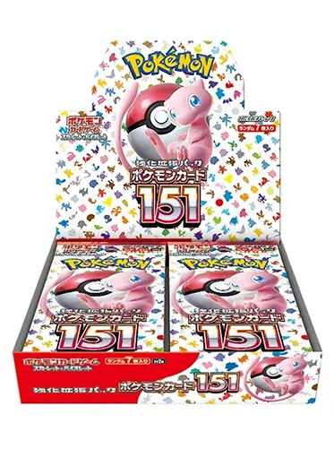 Pokemon 151 Japanese Booster Box SV2a Sealed