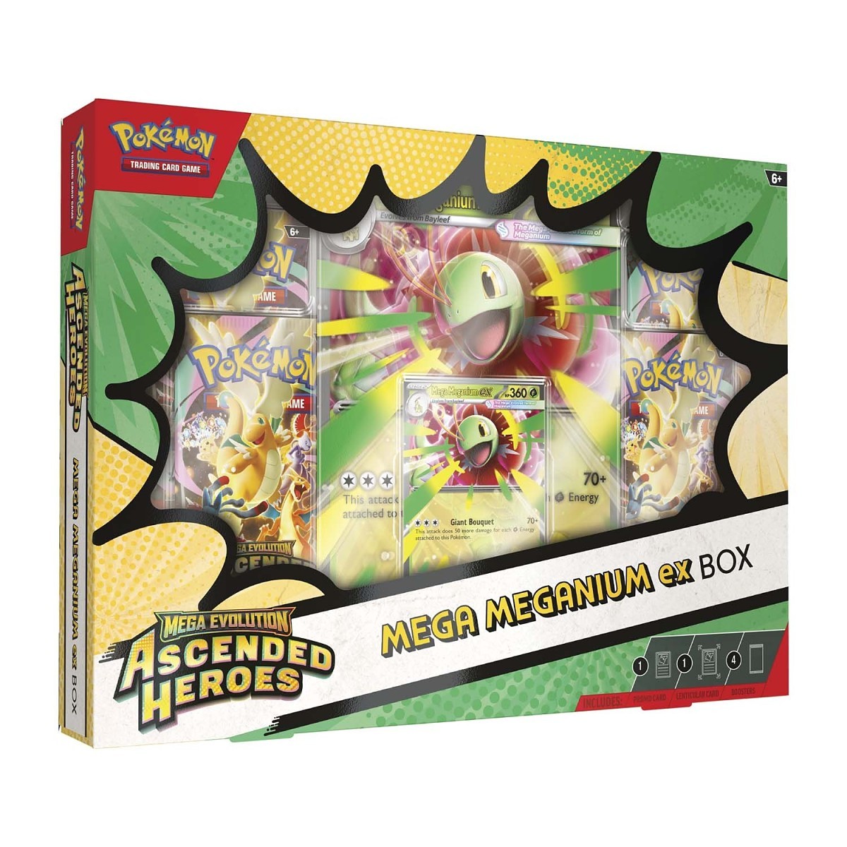 Pokemon TCG Mega Evolution Ascended Heroes Mega Meganium ex